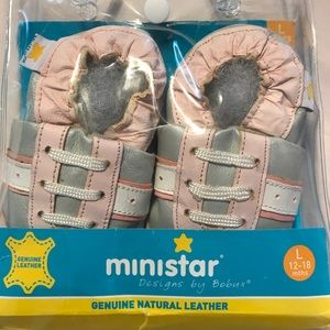 New In Bag Mini Star infant shoes L 12-18 mo